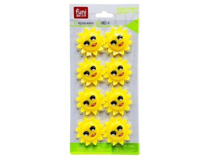 MAGNETY DEKORAČNÍ  SLUNÍČKO 8KS PK19-41