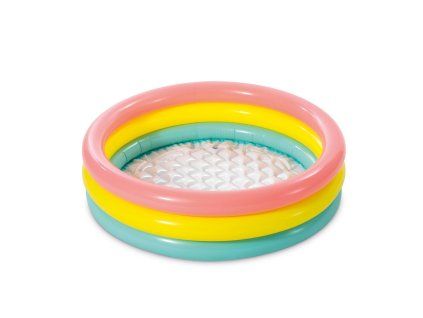 BAZÉN NAFUKOVACÍ DUHOVÝ SOFT DNO 86X25CM 58924/830211