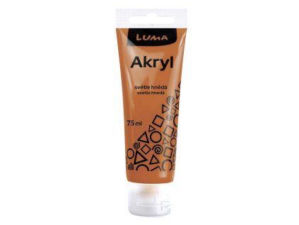 AKRYLOVÁ BARVA 75ML HNĚDÁ E330223