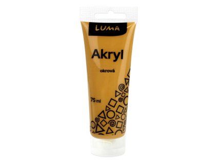 AKRYLOVÁ BARVA 75ML OKROVÁ E330248