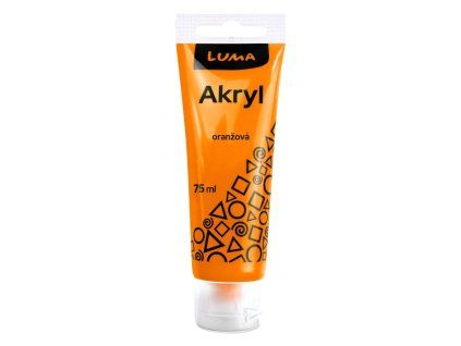 AKRYLOVÁ BARVA 75ML ORANŽOVÁ E330237