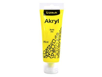 AKRYLOVÁ BARVA 75ML ŽLUTÁ E330220
