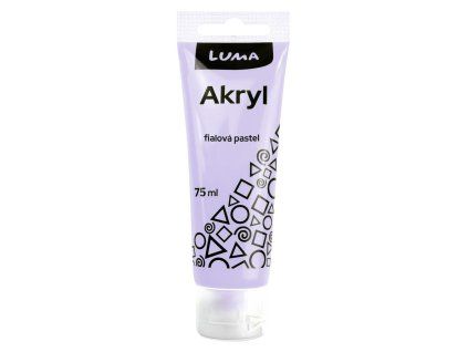 AKRYLOVÁ BARVA 75ML PASTEL FIALOVÁ E330307
