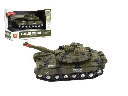 TANK PLAST 20CM NA SETRVAČNÍK SVĚTLO, ZVUK  850504
