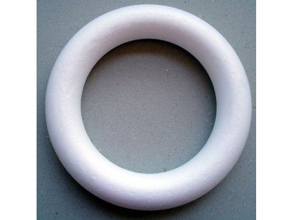 Věnec polystyren 26,5cm 45027