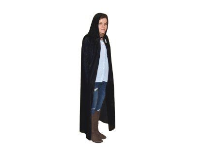 W0880344 PLÁŠŤ ČERNÝ 130CM