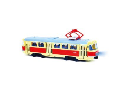 TRAMVAJ 28CM - HLÁSÍ ZASTÁVKY ČESKY  197084