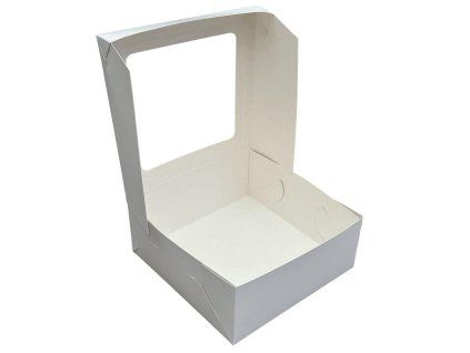 Krabice s okénkem IDEAL 22 x 22 x 9 cm, FSC Mix