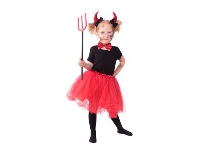 231535 DĚTSKÝ KOSTÝM TUTU SET ČERTICE