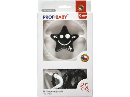 PROFIBABY SOUPRAVA HVĚZDA/ KYTIČKA ČERNO-BÍLÁ MIX V KRABIČCE  371
