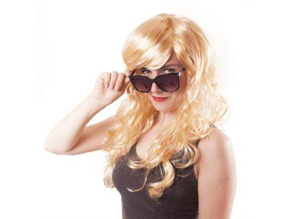 187122 PARUKA PRO DOSPĚLÉ BLOND