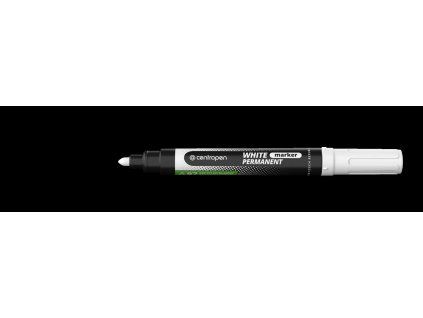 ZNAČKOVAČ 8586 BÍLÝ PERMANENTNÍ VÁLCOVÝ HROT 2,5MM