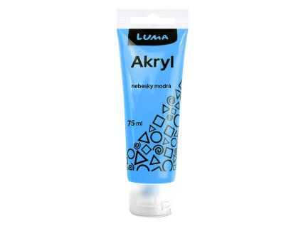 AKRYLOVÁ BARVA 75ML MODRÁ NEBESKÁ E330247