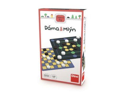 DINO HRA CESTOVNÍ  DÁMA A MLÝN +6   622227