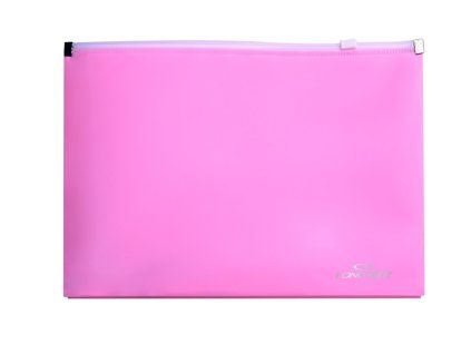 SPISOVÉ DESKY A5 SE ZIPEM PASTEL.RŮŽOVÁ A80085