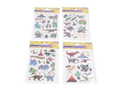TETOVACÍ OBTISKY MIX DINOSAUŘI W055988