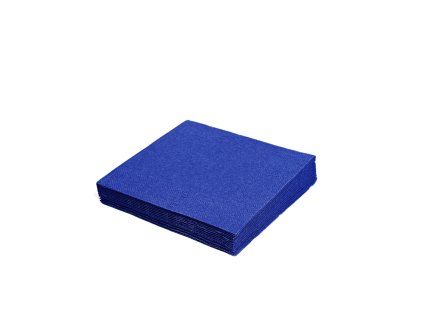 Ubrousky 33x33cm 1vrstvé 100ks tm.modré  19.70503
