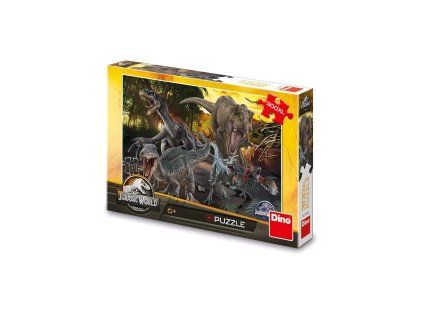DINO PUZZLE 300 DÍLŮ XL JURSKÝ SVĚT   472365
