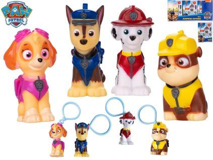 KLÍČENKA STREČOVÁ PAW PATROL 8CM 4D   35404