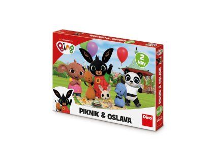 DINO DĚTSKÁ HRA BING PIKNIK A  OSLAVA  2+   624023