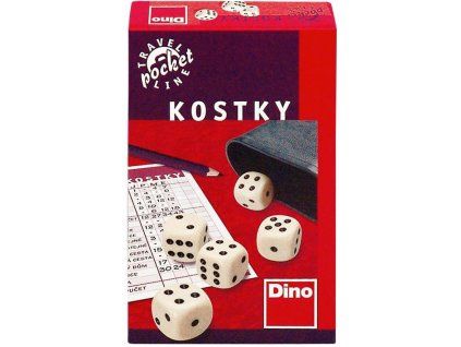 DINO CESTOVNÍ HRA MALÁ - KOSTKY 621206
