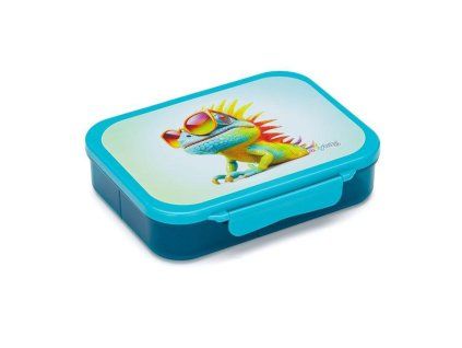BOX NA SVAČINU CRAZY ANIMALS S PŘIHRÁDKOU CHAMELEON  6-85026