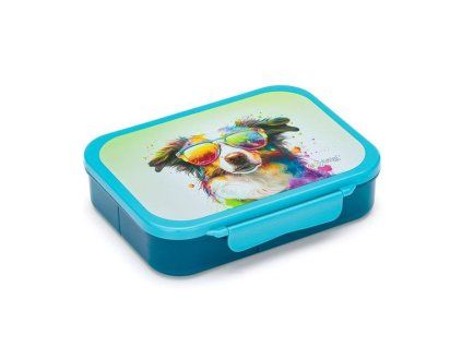 BOX NA SVAČINU CRAZY ANIMALS S PŘIHRÁDKOU PES  6-85126
