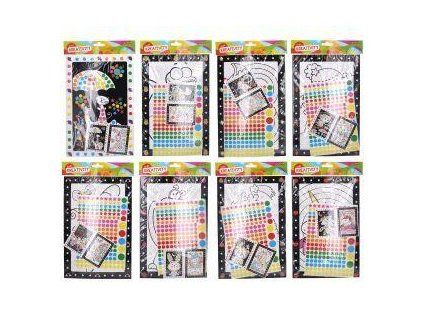 KREATIVNÍ SET ZÁBAVNÉ LEPENÍ 20x34CM W026495