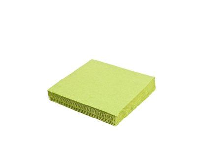 Ubrousky 33x33cm 3vrstvé 20ks žlutozelené  19.70717