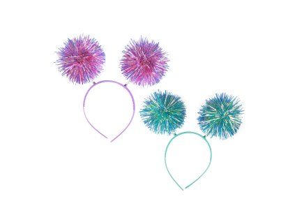 241091 ČELENKA S TŘÁSNĚMI POM-POM