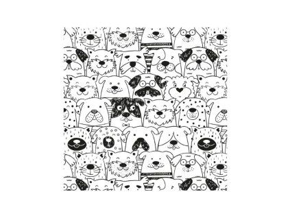 UBRUS DO VÝTVARNÉ VÝCHOVY PETS 65X50CM 7-49926