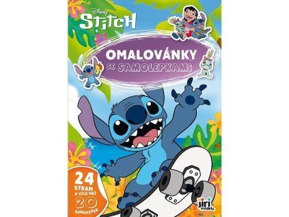 Omalovánky A4 se samolepkami Lilo & Stitch  4229-5
