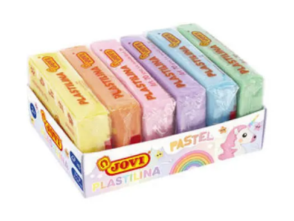 PLASTELÍNA 30X50G PASTELOVÉ BARVY 5X 6BAREV 70P