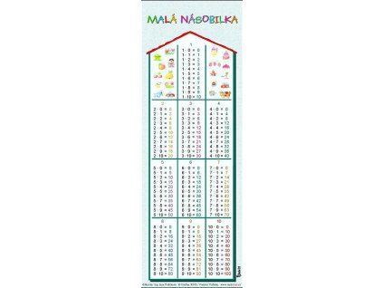 ZÁLOŽKA MALÁ NÁSOBILKA 62201