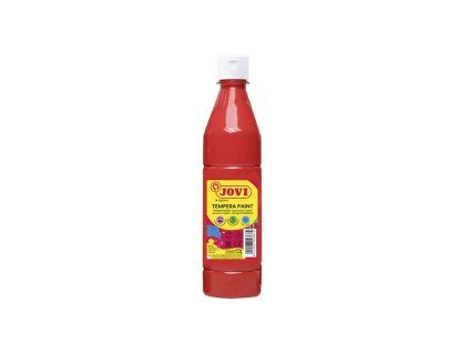 TEMPEROVÁ BARVA ČERVENÁ V LAHVI 250ML