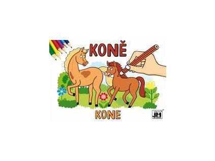 536110 OMALOVÁNKY KONĚ A5 x
