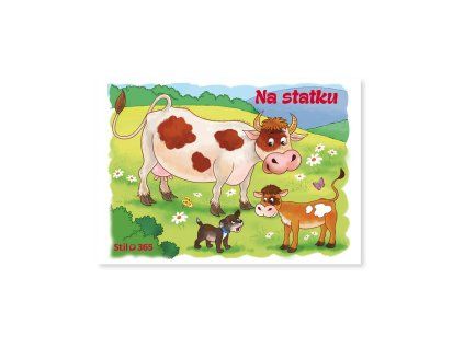 1090764 OMALOVÁNKY NA STATKU   A5