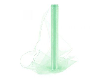 242027   ORGANZA 10Y/40CM MENTOLOVÁ   LI#