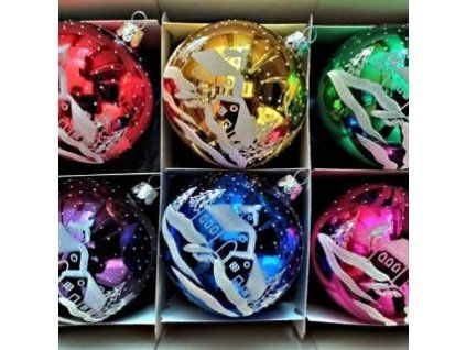 KOULE RETRO MIX BAREV 6KS 8CM 01455-89895