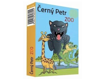PC2379 ČERNÝ PETR ZOO KRESLENÉ