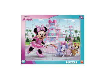 DINO PUZZLE DESKOVÉ 40 DÍLŮ MINNIE S PEJSKY  322325