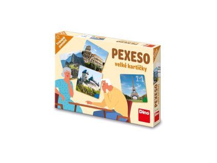 HRA TRÉNINK PAMĚTI: PEXESO PAMÁTKY  613263