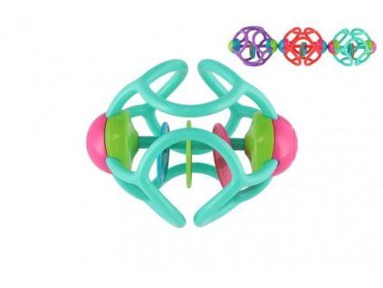 CHRASTÍTKO MÍČEK 12CM PLAST 3 BARVY  800442