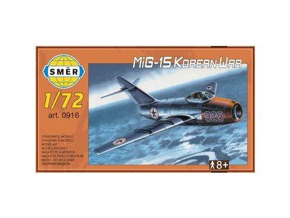SMĚR MODEL LETADLO  MIG-15 KOREAN    916
