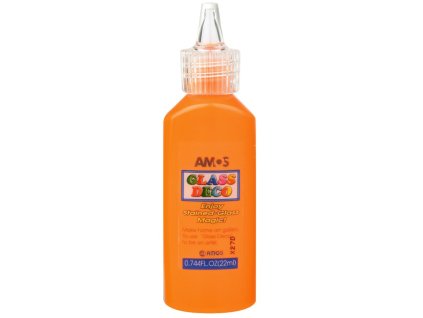 BARVA NA SKLO Č.2 ORANŽOVÁ 22ML 1502