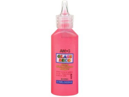 BARVA NA SKLO Č.4 ČERVENÁ 22ML 1502