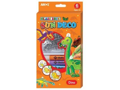 BARVY NA SKLO DINO 6KS 6597