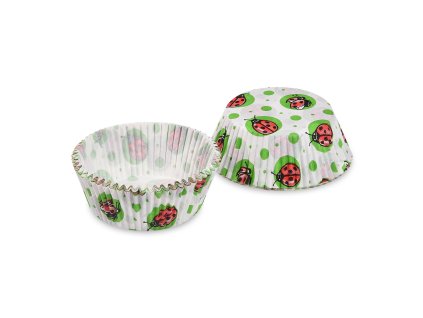 Košíčky cukrářské 50x30mm berušky, 40ks 16.65593