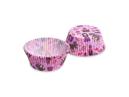 Košíčky cukrářské 50x30mm princezna, 40ks 16.65595