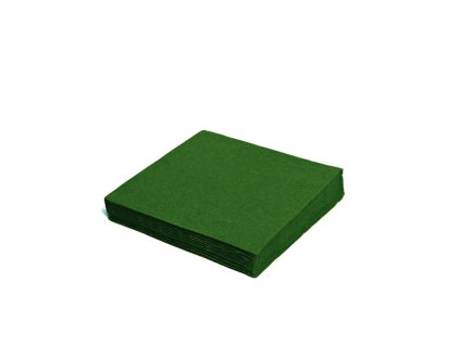 Ubrousky 33x33cm 3vrstvé 20ks tm.zelené 236014, 19.70706